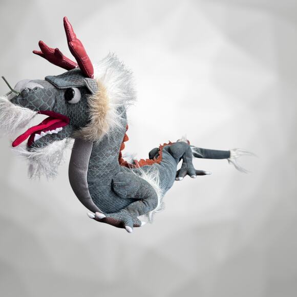 Sababa Toys Dragonology ASIAN LUNG 20" Chinese Dragon Poseable Stuffed Animal - Picture 10 of 10